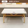 Combinación de Mesa y Silla para Restaurante de Comida Rápida Restaurante Tienda de Fideos Tienda de Desayunos Mesa de Comedor Económica Hotel Catering Comercial Mesa Rectangular