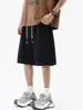 Fornecimento Direto da Fábrica Shorts Esportivos de Verão Retrô Color Block com Cordão Elástico Masculino Tendência Soltos Versáteis de Perna Larga