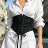 Cinta modeladora de moda transfronteiriça estilo europeu e americano, feita sob medida, com amarrações na frente e atrás, apresentando design de barbatanas de peixe, disponível em várias cores