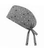 Gorro Quirúrgico para Mujer de Algodón Estampado para Enfermera de Sala de Operaciones Esmerilado para Postparto Quimioterapia Cobertura para la Cabeza Gorro Dental Oral para Doctor Hombres