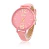 Reloj de correa delgada ultrafina estilo coreano moderno reloj de pulsera de correa roja ultrafina nuevo reloj de cuarzo para mujer entrega de una pieza
