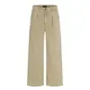 Calça casual reta com aspecto desgastado para homens, estilo de rua americano, design plissado, bolso traseiro único, lavagem personalizada, calça longa de corte solto