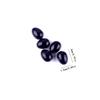 Cristal Natural 2cm Huevo Pequeño Piedra con Forma de Huevo Material de Jade Huevo de Pájaro Piedra Cruda Adorno Objeto de Mano para Jugar, Natural