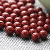 Colgante con hebilla de seguridad de cuentas de arena morada de cinabrio natural de alto contenido con cuentas y accesorios de cuentas de Buda