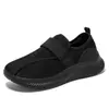 Zapatos de Caminar Ultraligeros Transfronterizos de Comercio Exterior para Hombres y Mujeres, Ajuste Ancho, para Pies Gruesos, Talla Grande, Sueltos, Zapatos para Ancianos, Zapatos Slip-on para Caminar Fitness
