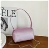 Bolsa Feminina Estilo Cross-Border 2025 Nova Tendência Bolsa de Ombro Moda Versátil Retro Bolsa Almofada de Ombro