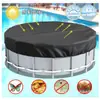 Cubierta para Piscina Exterior Amazon Transfronteriza Cubierta a Prueba de Polvo Bañera Redonda Exterior Protección Solar Cubierta Impermeable Piscina para Mascotas