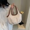 Bolso de Paja Tejido a Mano para Mujer Gran Capacidad 2025 Nuevo Verano Bolso de Hombro Axila Estilo Resort Costero Bolso de Playa