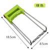 Multi-funcional de aço inoxidável Anti-escalding Bowl e Prato Clip Candy Color Portable Steaming Plate Steaming Bowl Clip Non-slip Household Bowl Tiller