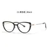 Nuevas Gafas Cat-Eye con Filtro de Luz Azul, Marco Metálico Moderno para Uso Diario con Patillas Caladas, Marco de Comercio Exterior Transfronterizo Amazon 72