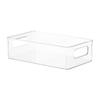 Caja de Almacenamiento de Snacks para Mesa de Acrílico, Caja de Almacenamiento para Cosméticos, Caja de Almacenamiento tipo Cajón para Refrigerador, Tocador