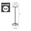 Estante para Cubitera de Hielo Grueso de Acero Inoxidable Estilo Europeo Bar KTV Estante para Cubitera de Champán Estante Vertical para Cubitera de Hielo Estante Grande para Vino para el Hogar