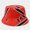Novo Chapéu de Balde com Elemento de Bandeira Multi-País Transfronteiriço (Chapéu Bucket Casual Tendência Estilo Logo de País) SJ