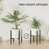 Suporte Metálico Ajustável para Plantas, Adequado para Uso Interno e Externo, Compatível com Vasos de Flores de 8 a 12 polegadas, Suporte de Chão para Vasos de Flores