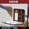 Puerta de escotilla con cerradura para RV, remolque, puerta de escotilla impermeable con puerta de escotilla pequeña, toma de corriente externa, escotilla, accesorios modificados