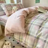 Colcha, Ropa de Cama, Juego de Seis Piezas de Ropa de Cama de Algodón Puro, Juego de Tres Piezas para Colchón de Dormitorio de Estudiante Individual, Estilo Simple para Cuatro Estaciones