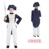 Disfraz de Cosplay Infantil para Escenario de Halloween Cosplay Oficial de Soldado Napoleónico Pequeño para Niño