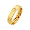 Suministro de Comercio Exterior Transfronterizo Xiyin De Venta Caliente Shengxi Acero Inoxidable Incrustado de Diamantes Anillo de Estilo Lujo Ligero de 5 mm Joyería
