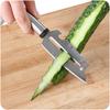 Pelador de cocina de acero inoxidable multifunción cuchillo para fruta pelador rallador de manzana cuchillo para fruta suministro de puesto