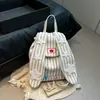 Bolsa Nueva de Conejo con Orejas para Verano 2025 Mochila de Gran Capacidad Mochila para Viajes Diarios Bolsa de Alto Valor Mochila Escolar para Mujer