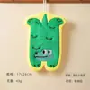 Toallas de mano impresas hechas a medida a partir de imágenes y muestras proporcionadas regalo mercancía de festival propiedad intelectual cultural y creativa forma irregular toallas de mano de dibujos animados