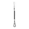 Cuerda anti-pérdida al por mayor en stock con cable de acero, correa de mano retráctil automática para pesca con hebilla colgante, disponible en varios colores y longitudes