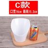 Olla caliente de melamina, vajilla de restaurante, tazón de condimento de autoservicio, cubo comercial para verduras, tazón diagonal de plástico de color, tazón para salsa