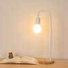 Luminária de Mesa Moderna Nórdica Romântica Simples Criativa Quente para Quarto Mesa Estudantes Universitários Proteção para os Olhos Popular na Internet ins Luminária de Cabeceira