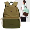 Mochila para estudiantes mujeres, mochila ligera de gran capacidad estilo coreano para laptop, bolsa de viaje ligera de moda con bloques de color