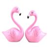 Micro Visão Pássaro Coruja Papagaio Gaivota Flamingo Andorinha Bolo Pombo Borboleta Enfeites