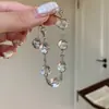 Pulsera de Cuentas de Copo de Nieve Fría y Helada, Apilamiento Exquisito, Temperamento Sencillo y de Moda, Pulsera de Joyería Versátil