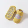 Meias de chão para bebês e crianças pequenas classe A primavera e outono algodão bebê interior antiderrapante meninos e meninas criança à prova de frio meias de caminhada anti-pilling