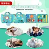 Fabricante Personalizado Amazon Quadro de Atividades de Feltro Brinquedo Educacional Infantil para Aprender Habilidades de Vestir Quadro de Atividades de Feltro