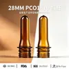 Pré-formas novas para garrafas PET com diâmetro de 28mm, de grau alimentício, para embalagem de bebidas gaseificadas, sucos e água mineral