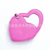 Espejo de Belleza Pu al por Mayor de Fábrica Mini Espejo de Maquillaje con Forma de Corazón Puede Añadir Logotipo Exclusivo Espejo de Tocador de Mano