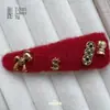 Pinza para el pelo de lunares de piel blanca y negra Estilo coreano Simple Versátil Pasador Pinza lateral Accesorio para el cabello