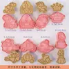 Mini Moldes para Galletas de Dibujos Animados Sanrio Hogareños Moldes de Sandía Estéreo 3D Corte a Presión Horneado de Fondant Hecho a Mano