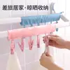 Colgador de Ropa Plegable de Tela Portátil para Viajes, Viajes de Negocios y Uso en Hotel; una Herramienta Mágica para Secar Ropa y Colgar Prendas