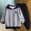 Conjunto de Ropa de Otoño Personalizado para Niños 2026 Nuevo Estilo para Niños Mayores, Elegante Conjunto de Dos Piezas para Niños de Primavera y Otoño