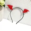 Diadema de Halloween Aro para el Cabello Pinza para el Cabello Ala de Murciélago Diablo Horquilla Diadema Pinza de Garra Dibujo Animado Edición Limitada de Halloween