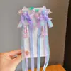 Nuevos Accesorios para el Cabello Hanfu Infantil Flor Campana Tocado de Vestido Antiguo Cinta de Borla Retro Pasador de Vestido Antiguo Accesorios para Vestido Tang