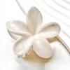 Presilha de Frangipani Colorida Doce de 4cm Venda Quente Transfronteiriça Acessório de Cabelo Doce Acessório de Cabeça Feminino Flor Acessórios de Cabelo Presilha de Cabelo Placa Atacado