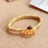 Elástico de Borracha Infantil Kuromi Fofo Alta Elasticidade Sanrio Não Machuca o Cabelo Faixa de Cabeça para Bebê Faixa de Cabelo Corda Colorida