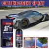 Spray de Recubrimiento para Coche Rayhong, Spray de Mantenimiento para Superficie de Pintura, Descontaminación, Negro y Brillo, Spray de Recubrimiento Nano para Coche