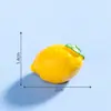 Paisagem em miniatura simulação criativa fruta sacola surpresa fofa decorações DIY mini figuras de resina acessórios de sacola surpresa