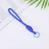 Llavero de Cuerda Tejida de Colores, Accesorios DIY, Joyería, Juguetes, Colgantes para Cadena de Teléfono, Materiales Simples para Accesorios al por Mayor