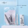 YUHAN Hanhan cortador de unhas de aço inoxidável manicure terno cuidados terno cortador de unhas manicure conjunto de 3 peças Y0256
