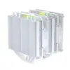 Yajun E1 E3 E6 B3 X600 Pro Radiador de Refrigeración por Aire para CPU con Tubo de Calor Blanco Sin Grasa de Silicona Yajun