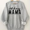 Sudadera con capucha estampada con carta de amor de madre para niño, cuello redondo, otoño y