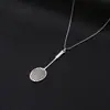 Collar de Bádminton Versátil de Moda Cadena de Suéter de Personalidad Grande Mediana Pequeña Cadena de Suéter de Moda Hip-Hop Punk Celebridad de Internet Colgante de Moda Unisex